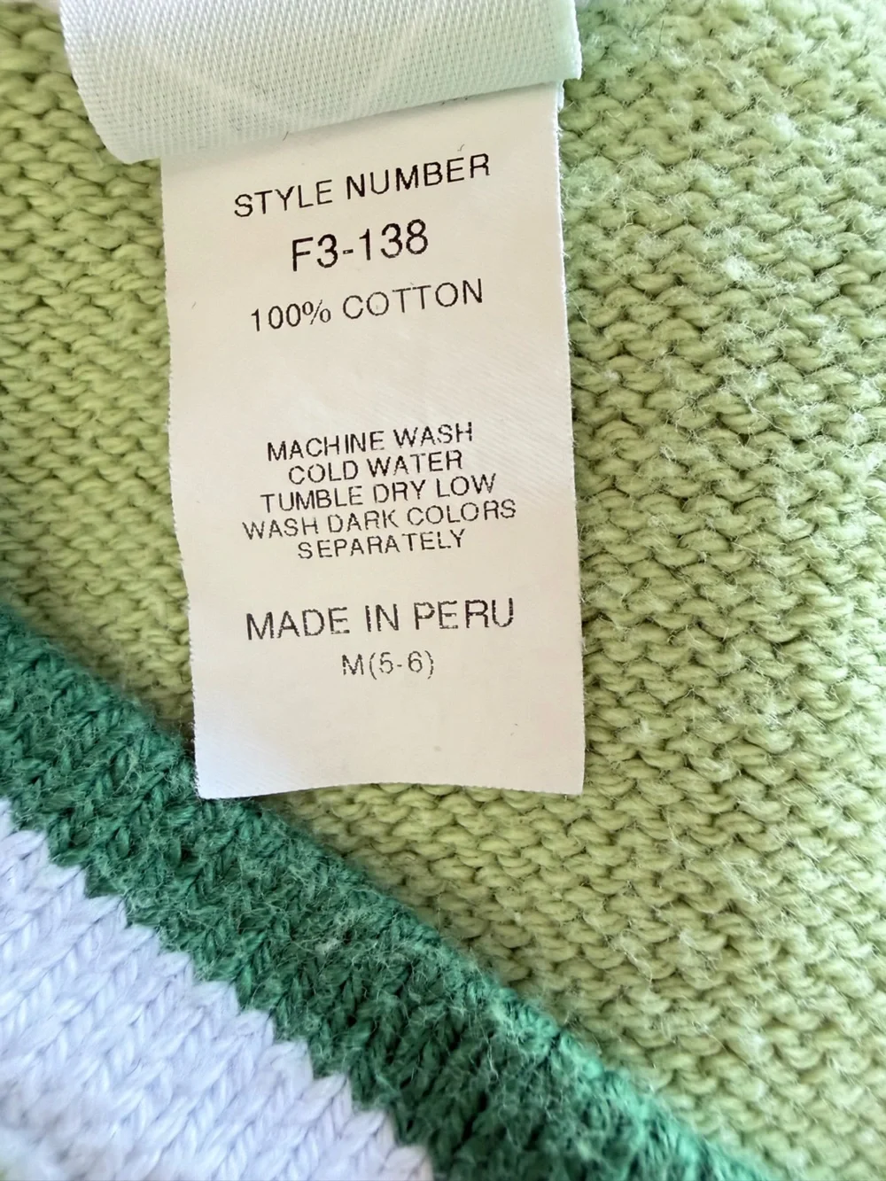 Chez Ami Kid’s Green Golf Vest- Size‎ 5/6